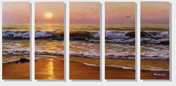 Dafen Oil Painting on canvas seascape painting -set289